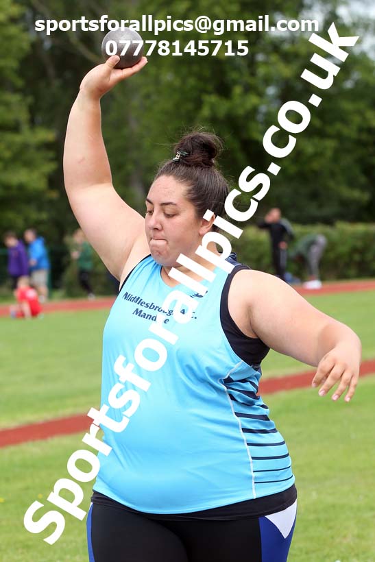Shot Putt 06, NECAA Open Meeting, Morpeth, Sunday, March 23rd. David T. Hewitson/Sports for All Pics